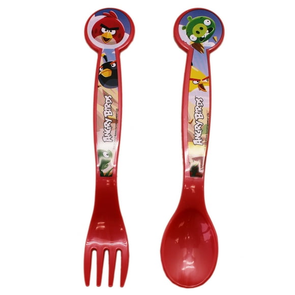 All 5 Angry Birds Collector Spoons NEW!